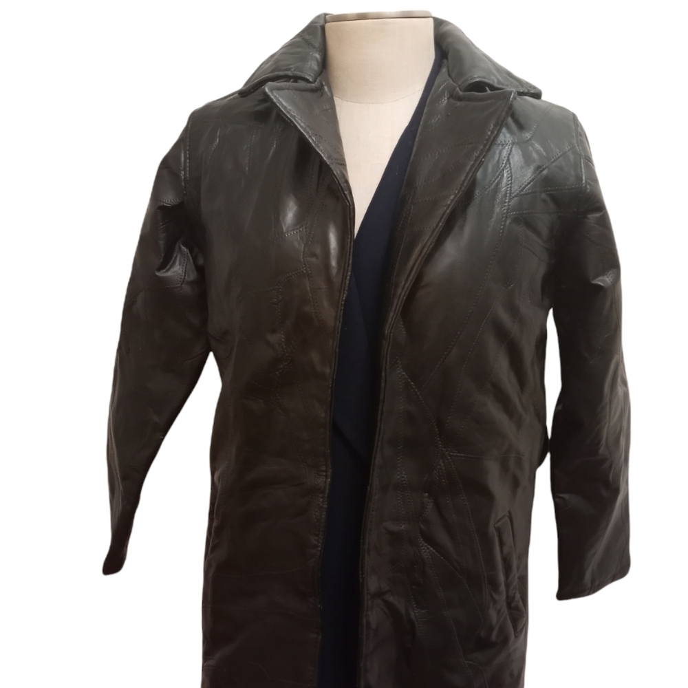 Leather Jacket vintage leather size M